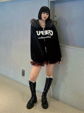 JURIさん(レディース・161cm)の冬コーディネート