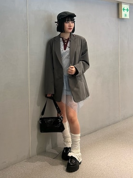 JURIさん（レディース・161cm）の冬コーディネート