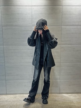 「ハンチング」｜樹さん（レディース・157cm）の春コーディネート