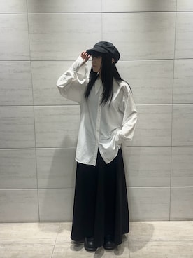 「Chapeau d' O（シャポードオー）のアイテム」を使った、樹さん（レディース・157cm）の秋コーディネート