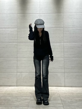 「Chapeau d' O（シャポードオー）のアイテム」を使った、樹さん（レディース・157cm）の夏コーディネート