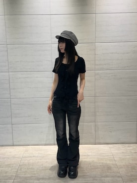 樹さん（レディース・157cm）の夏コーディネート