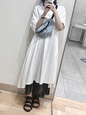 「Java（ジャバ）のアイテム」を使った、こもさん（レディース・158cm）の秋コーディネート