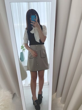 Misaki🌷さん（レディース・157cm）の夏コーディネート