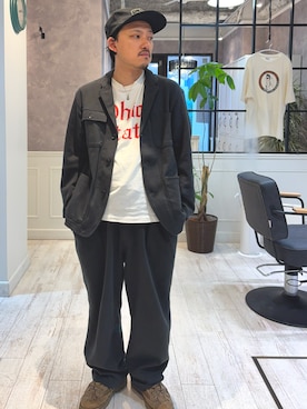 TADASHI  さん（メンズ・164cm）の冬コーディネート