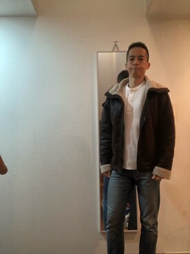 ケイジさん（メンズ・170cm）の秋コーディネート