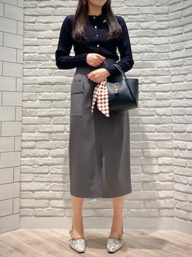 「アイテム（パンプス）」を使った、阪急西宮ガーデンズ店さん（レディース・160cm）の秋コーディネート