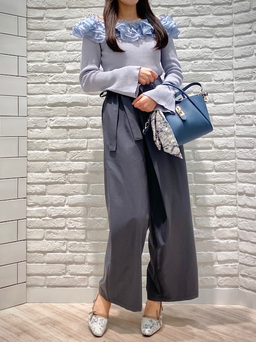 セール】2025秋冬新作 ラップリボンパンツ（その他パンツ）｜MISCH