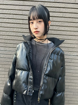 「GOLDY（ゴールディ）のアイテム（ピアス（両耳用））」を使った、GOLDY_officialさん（レディース・163cm）の冬コーディネート