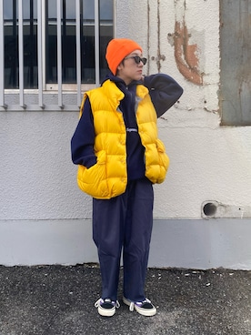 「NUEF （ヌエフ）のアイテム」を使った、mariさん（レディース・150cm）の冬コーディネート