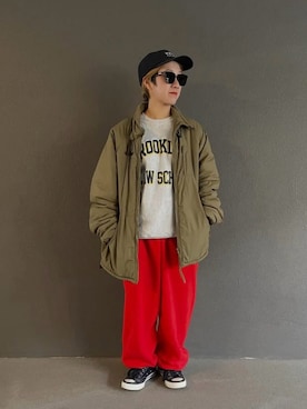 「FreshService（フレッシュサービス）のアイテム」を使った、mariさん（レディース・150cm）の冬コーディネート