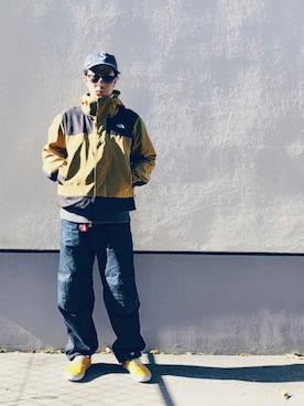 「アイテム（キーホルダー）」を使った、03さん（メンズ・176cm）の秋コーディネート