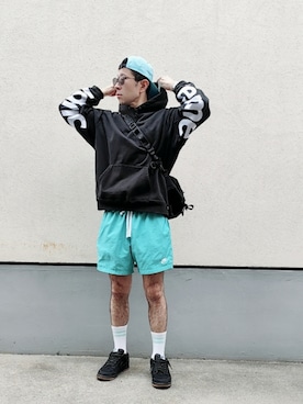「GAP（ギャップ）のアイテム」を使った、03さん（メンズ・176cm）の春コーディネート