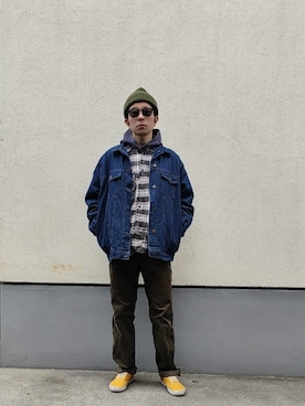 「Java（ジャバ）のアイテム」を使った、03さん（メンズ・176cm）の冬コーディネート