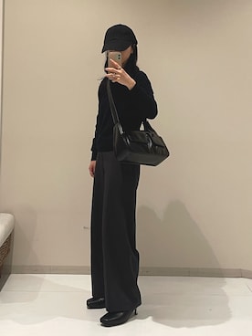 「スタッフコーデ」｜ゆみんさん（レディース・153cm）の秋コーディネート