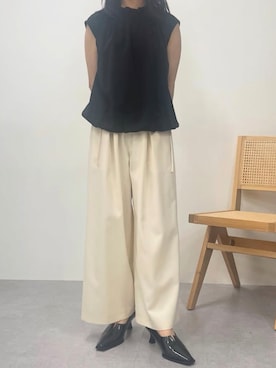 「nissen（ニッセン）のアイテム」を使った、あーみーさん（レディース・153cm）の秋コーディネート
