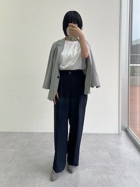 ゆみんさん（レディース・153cm）の夏コーディネート