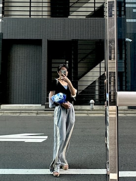 「CLEA（クレア）のアイテム（トップス）」を使った、Miriさん（レディース・158cm）の夏コーディネート