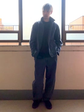 「アイテム（ジャケット/アウター）」を使った、HOLLIEさん（メンズ・180cm・40代）の秋コーディネート