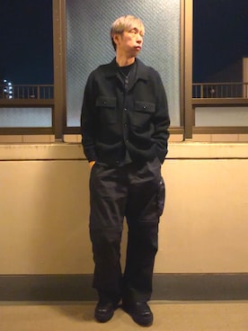 「アイテム（その他アウター）」を使った、HOLLIEさん（メンズ・180cm・40代）の秋コーディネート