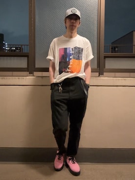 「BRIXTON(ブリクストン)のアイテム」を使った、HOLLIEさん(メンズ・180cm)の秋コーディネート