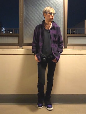 HOLLIEさん（メンズ・180cm）の秋コーディネート