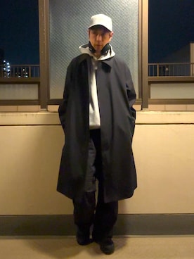 「アイテム（シューズ）」を使った、HOLLIEさん（メンズ・180cm・40代）の秋コーディネート