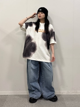 「PAGEBOY（ページボーイ）のアイテム」を使った、82omochi73さん（レディース・158cm）の夏コーディネート