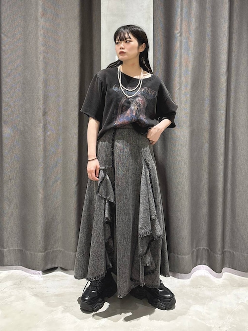 【レア】FASHIONPEDIA: ファッションペディア チェック柄ティアードスカート | PROPORTION BODY DRESSING