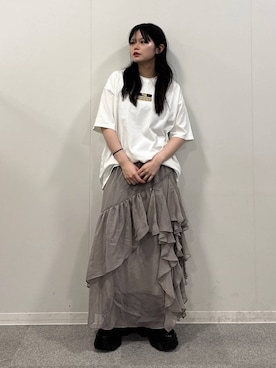 「アイテム（スカート）」を使った、82omochi73さん（レディース・158cm・20代）の夏コーディネート