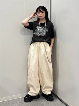 82omochi73さん（レディース・158cm）の夏コーディネート