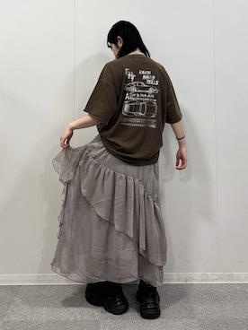 82omochi73さん（レディース・158cm）の夏コーディネート