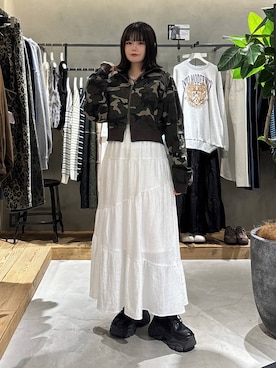 「PBLIM（ページボーイリム）のアイテム」を使った、82omochi73さん（レディース・158cm）の冬コーディネート