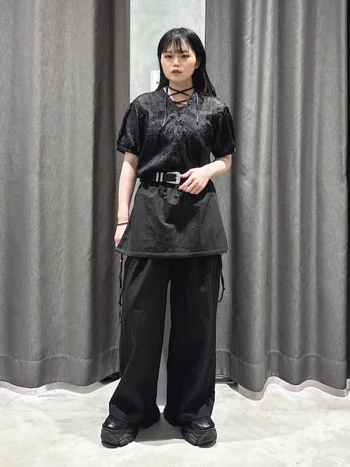 楽天市場】【半額クーポン対象】バックフリル サロペット パンツ