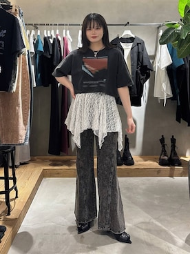 82omochi73さん（レディース・158cm）の春コーディネート