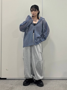 82omochi73さん（レディース・158cm）の夏コーディネート