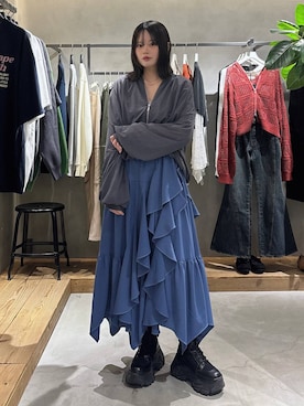 82omochi73さん（レディース・158cm）の春コーディネート