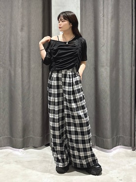 「アイテム（キャミソール）」を使った、82omochi73さん（レディース・158cm・20代）の秋コーディネート