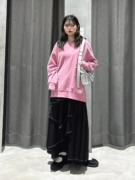 「アイテム（スウェット）」を使った、82omochi73さん（レディース・158cm・20代）の秋コーディネート