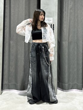 82omochi73さん（レディース・158cm）の夏コーディネート