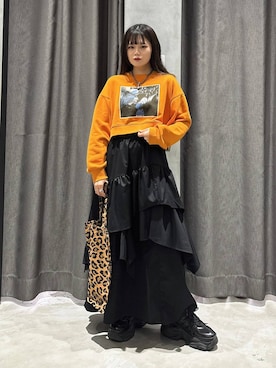 「PAGEBOY（ページボーイ）のアイテム」を使った、82omochi73さん（レディース・158cm）の秋コーディネート