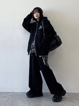 82omochi73さん（レディース・158cm）の冬コーディネート