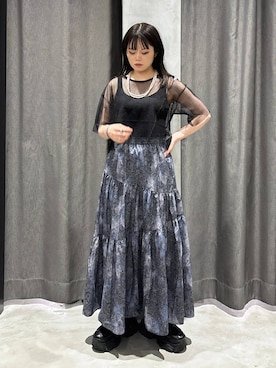 82omochi73さん（レディース・158cm）の夏コーディネート