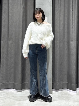 82omochi73さん（レディース・158cm）の冬コーディネート