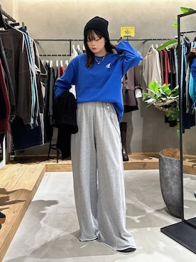 「アイテム（ニットキャップ/ビーニー）」を使った、82omochi73さん（レディース・158cm・20代）の秋コーディネート
