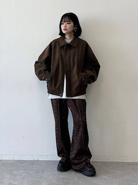 82omochi73さん(レディース・158cm)の冬コーディネート