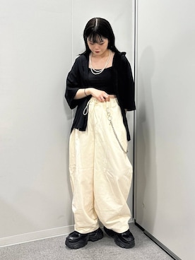82omochi73さん（レディース・158cm）の夏コーディネート