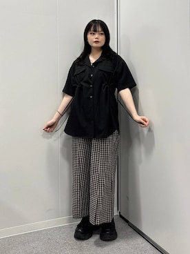 「PAGEBOY」｜「アイテム（ワンピース/ドレス）」を使った、82omochi73さん（レディース・158cm）の夏コーディネート
