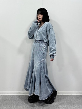 82omochi73さん（レディース・158cm）の冬コーディネート