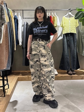 82omochi73さん（レディース・158cm）の春コーディネート